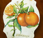 Оригинальные подарки - Доска-панно "Апельсины"
