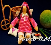 Куклы Тильды - Интерьерная игрушка Соня (девочка)