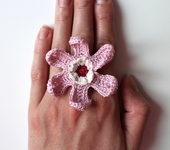 Кольца - Кольцо Розовый Цветок