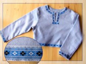 Одежда для девочек - Рубашечка в этническом стиле для девочки