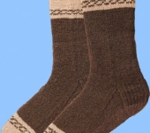 Носки и гольфы - Вязаные носки ручной работы №19