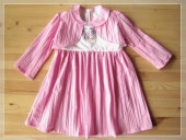 Одежда для девочек - Розовое платье и жакетик для девочки