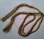 Шитье, вязание - Нить золотая металлизированная, СССР