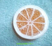 Мыло ручной работы - апельсинка