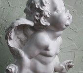 Скульптура - Гипсовый ангел "1"