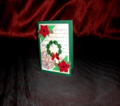 Открытки - Рождественский венок - открытка 10*15 см