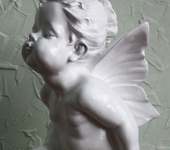 Скульптура - Гипсовый ангел "2"