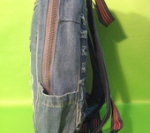 Сумки, рюкзаки - Джинсовый ранец