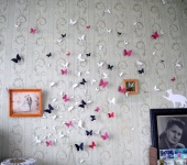 Элементы интерьера - Бабочки на стену