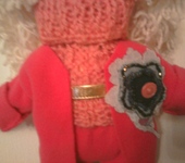 Куклы Тильды - Интерьерная текстильная кукла Нюша