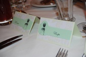 Свадебные аксессуары - Рассадочные карточки "Reserved Seat"