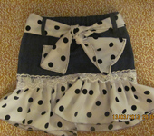 Одежда для девочек - Комбинированная юбочка для девочки 4 лет!