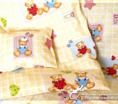 Для новорожденных - Комплект для младенца - постельное белье "Мишки"