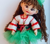 Вязаные куклы - Вязаная кукла Морико