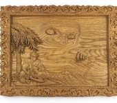 Панно - Картина (панно) из дерева "Мираж"