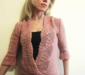 Кофты и свитера - Пуловер "Любимый розовый" 