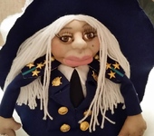 Другие куклы - Кукла попик "Прокурор"