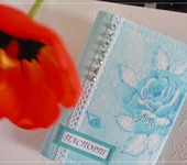 Обложки для паспорта - Обложка на паспорт "Цветочная"