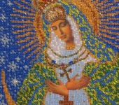 Вышитые картины - Икона"Остробрамская Богородица"