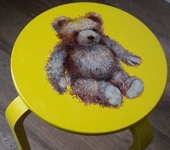 Мебель - табурет-медвежонок