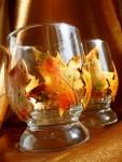 Бокалы, стаканы, рюмки - Бокалы для виски "Осенний вечер"