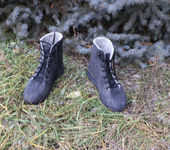 Обувь ручной работы - валенки -ботинки мужские ручная работа