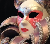 Интерьерные маски - Интерьерная венецианская маска "Прима"