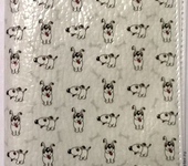 Обложки для паспорта - Обложка для паспорта ручной работы "Веселые собачки"