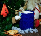 Оригинальные подарки - Кружка "Добро в дом", цвет синий, арт.K6