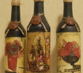 Декоративные бутылки - Бутылки "Из старого погребка"