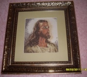 Вышитые картины - Портрет Христа