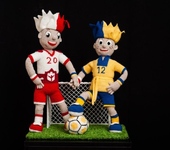 Вязаные куклы - Талисман Евро-2012