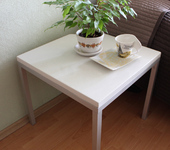 Мебель - Кофейный столик из полированного бетона.