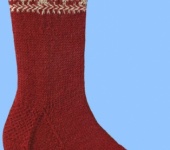 Носки и гольфы - Вязаные носки ручной работы №7