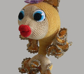 Вязаные куклы - Золотая рыбка