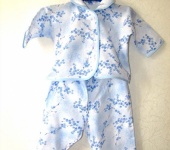 Одежда для девочек - Пижама "Голубая сакура"
