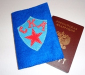 Обложки для паспорта - Обложка на паспорт из фетра